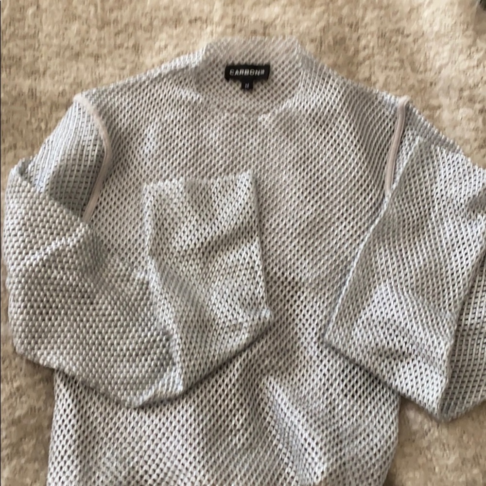 Metallic Knit top